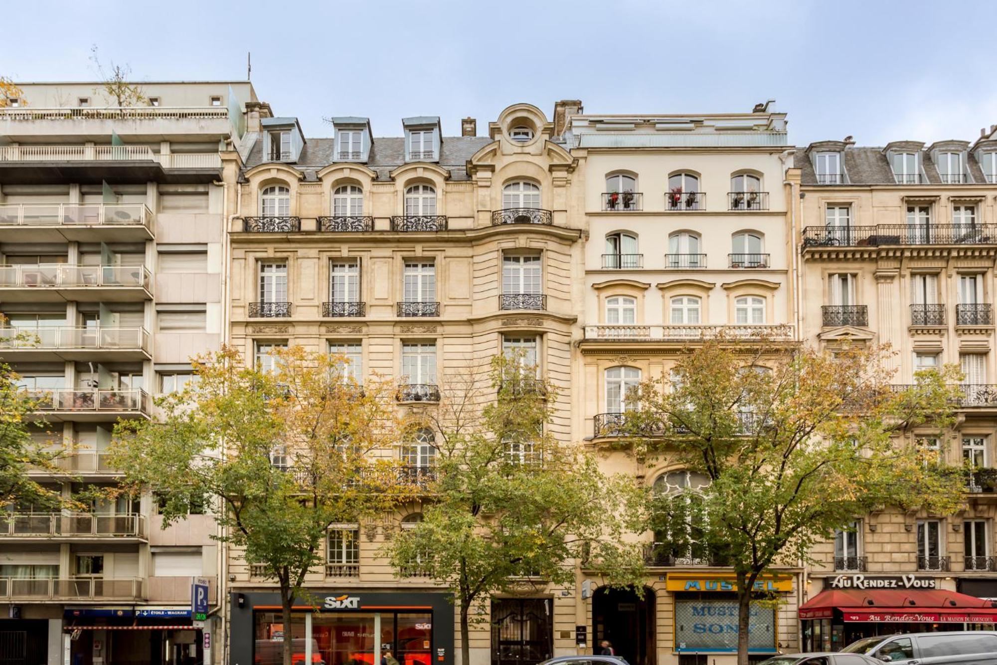 Cozy Apartment - Champs Elysees - Wagram Paris Dış mekan fotoğraf